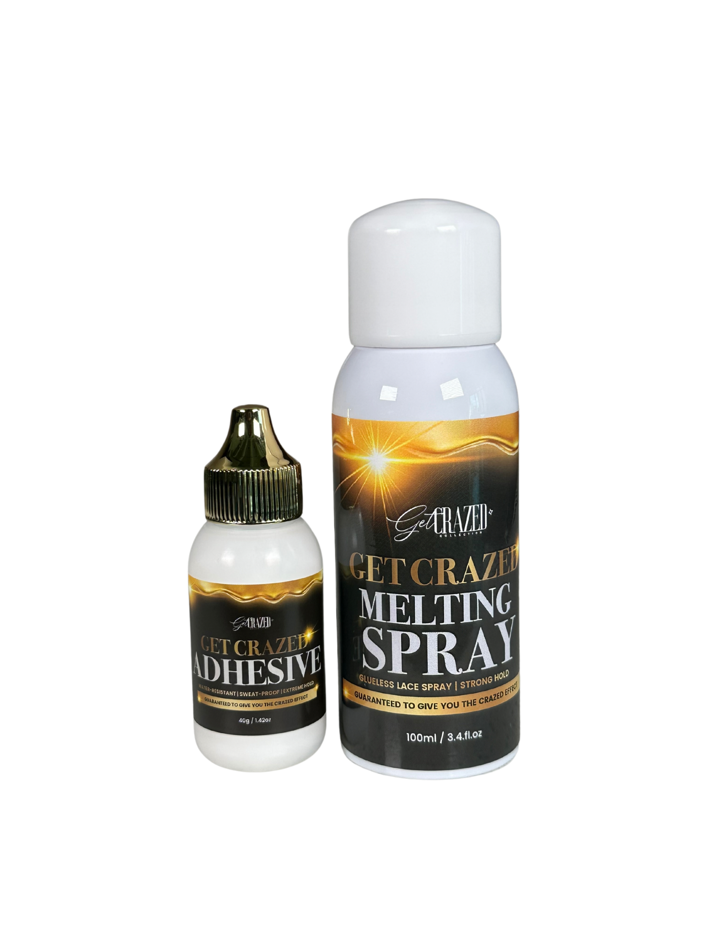 Get Crazed Adhesive + Melting Spray