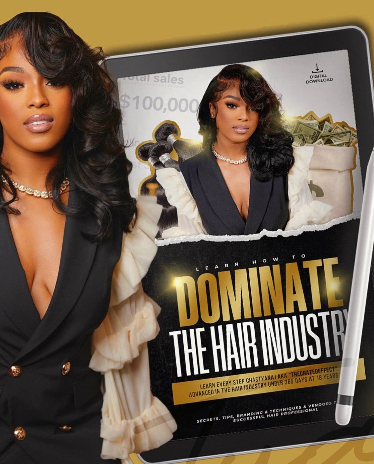 How To Dominate The Hair Industry Ebook